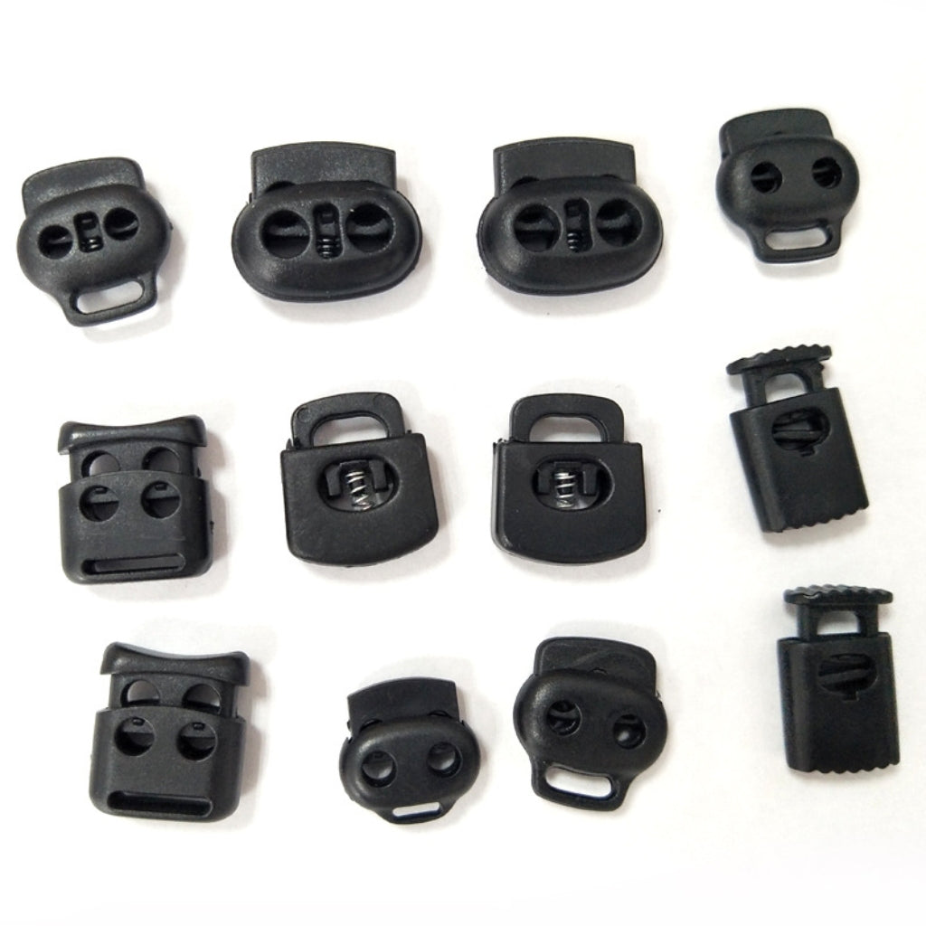 Eco-Friendly Plastic Anti-Slip Spring Buckle (10pcs)
