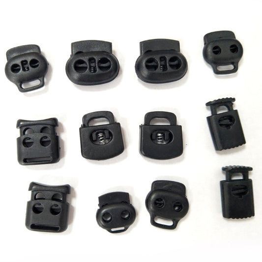 Eco-Friendly Plastic Anti-Slip Spring Buckle (10pcs)