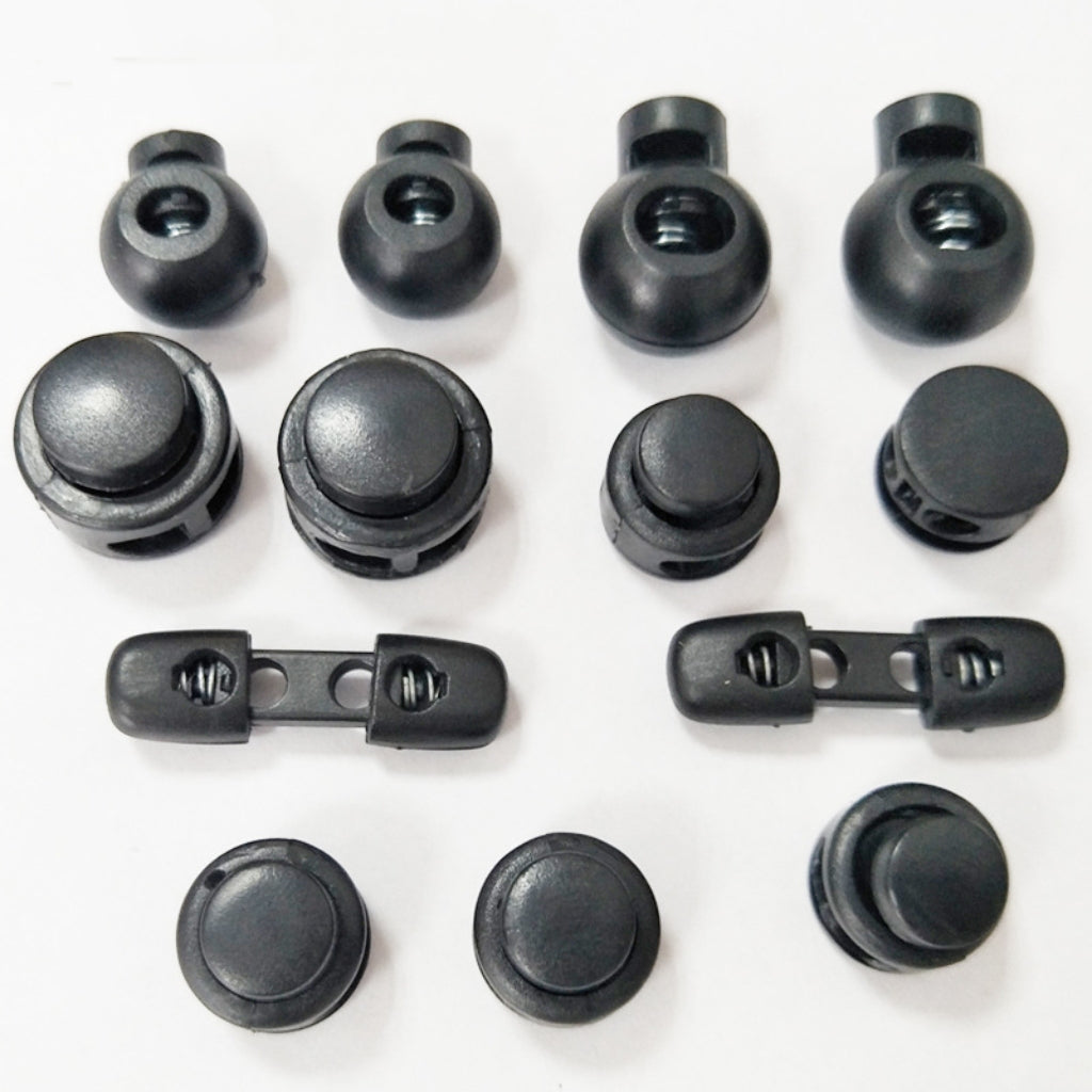 Eco-Friendly Plastic Anti-Slip Spring Buckle (10pcs)