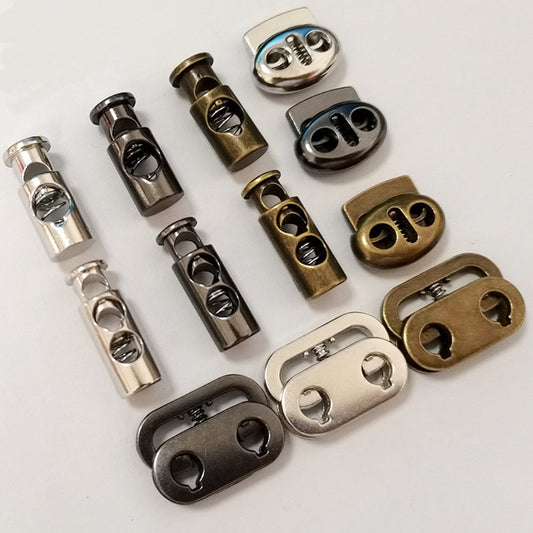 Metal Rope Buckle with Non-Slip Spring Clasp - Eco-Friendly