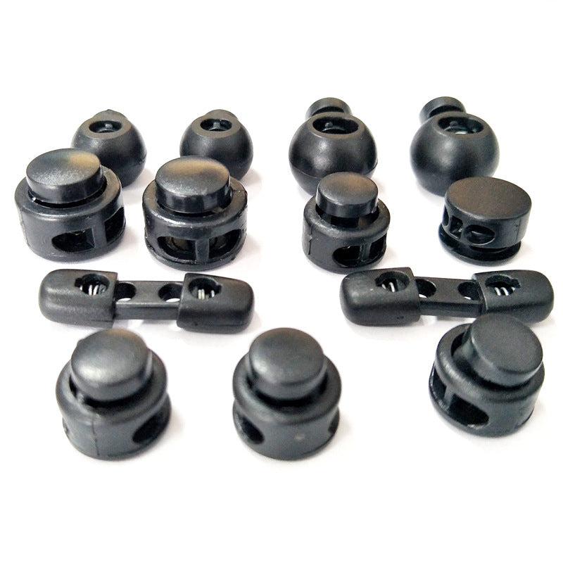 Eco-Friendly Plastic Anti-Slip Spring Buckle (10pcs)