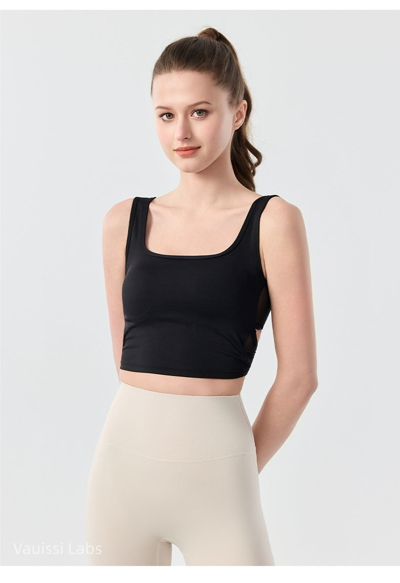 【Vauissi Labs】cool girl fashion lady graceful Yoga Top