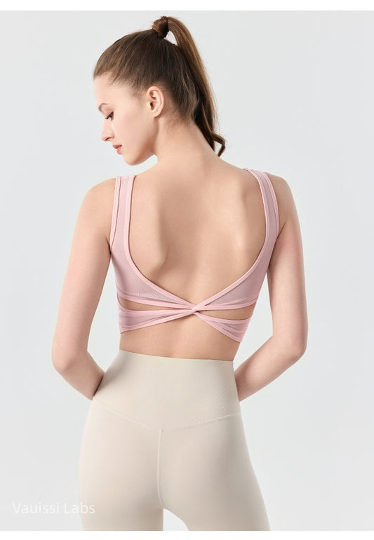 【Vauissi Labs】cool girl fashion lady graceful Yoga Top