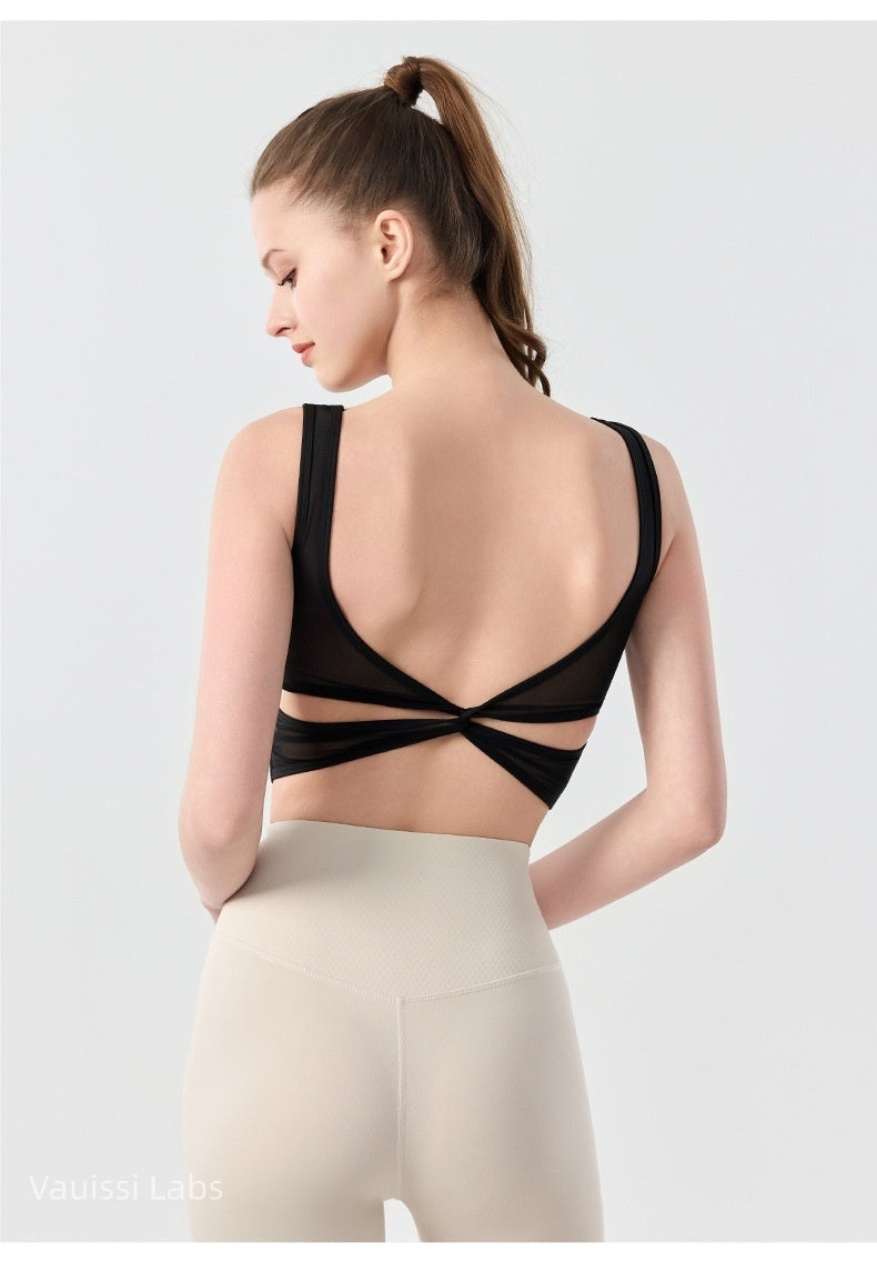 【Vauissi Labs】cool girl fashion lady graceful Yoga Top