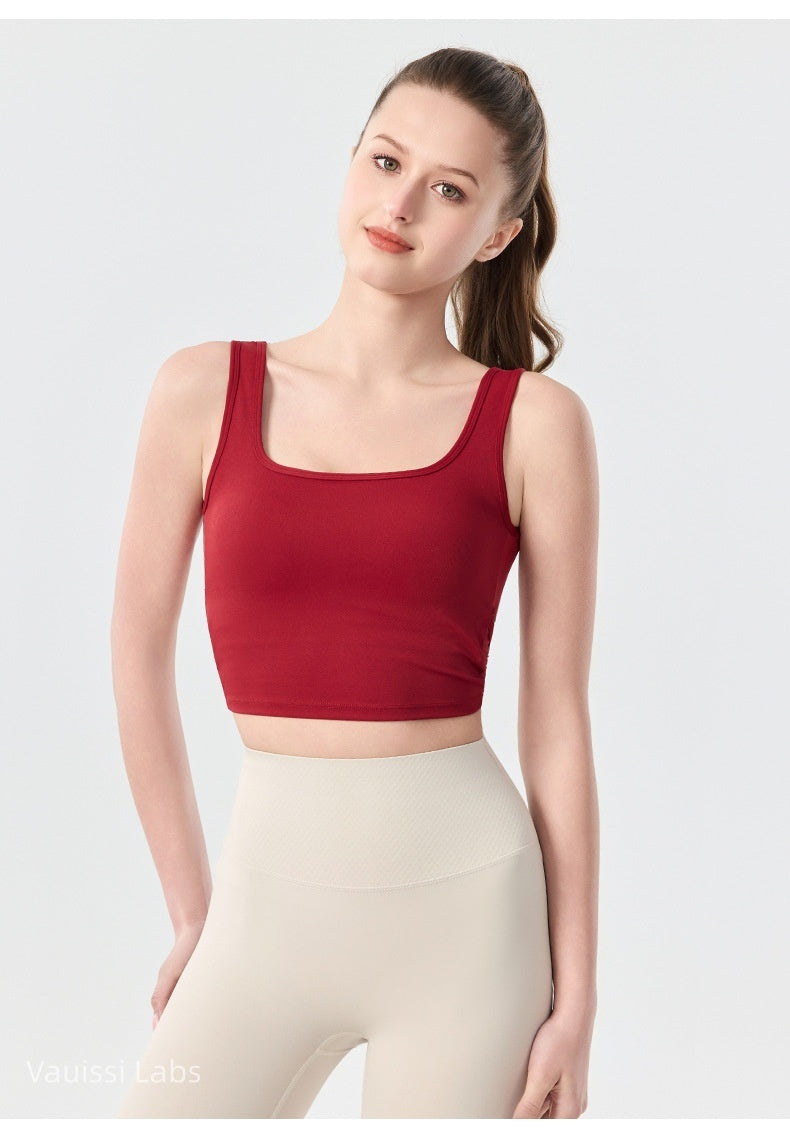 【Vauissi Labs】cool girl fashion lady graceful Yoga Top