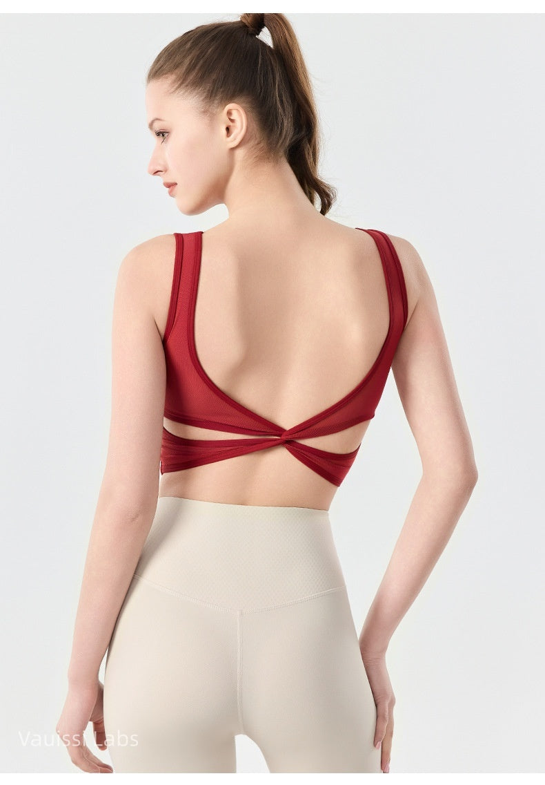 【Vauissi Labs】cool girl fashion lady graceful Yoga Top