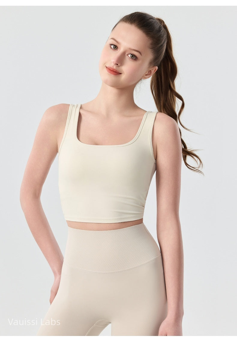 【Vauissi Labs】cool girl fashion lady graceful Yoga Top
