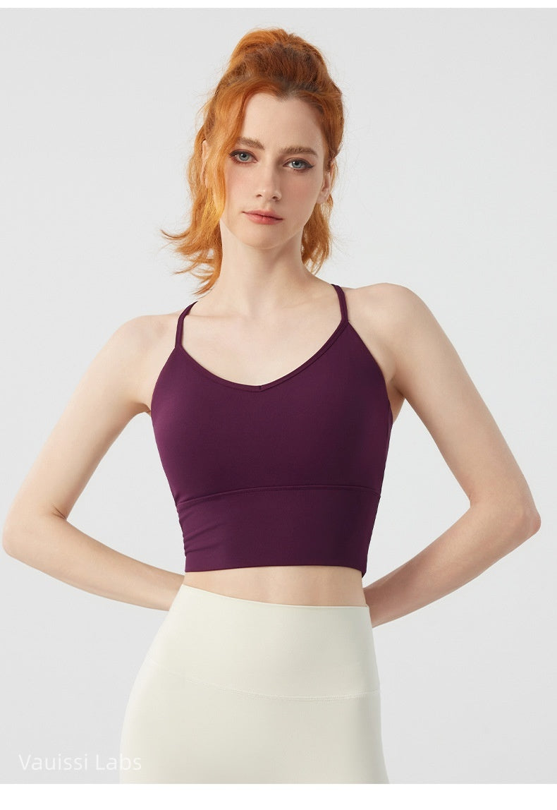 【Vauissi Labs】cool girl fashion lady Yoga Top