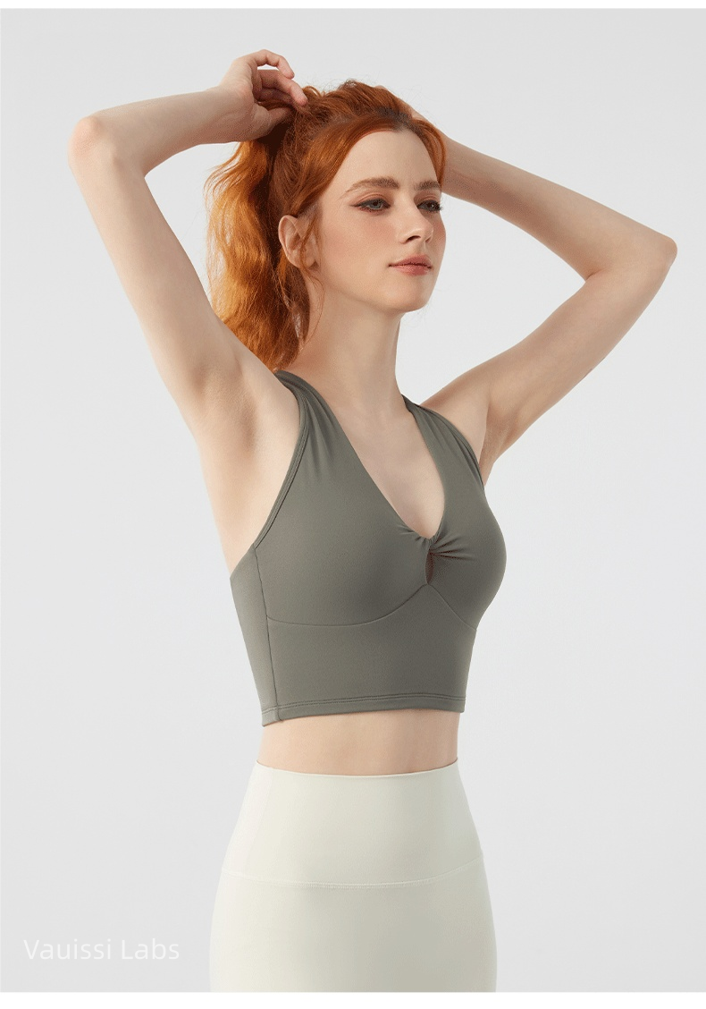 【Vauissi Labs】cool girl fashion lady Yoga Top