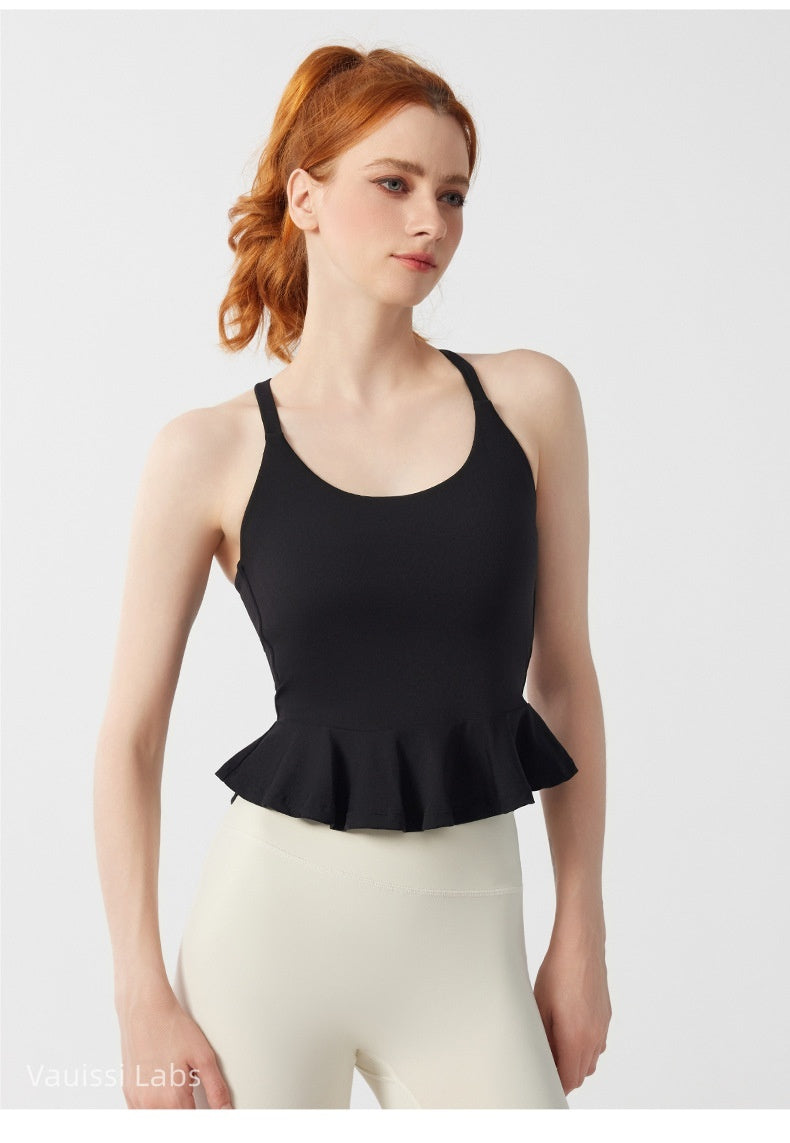 【Vauissi Labs】cool girl fashion lady Yoga Top