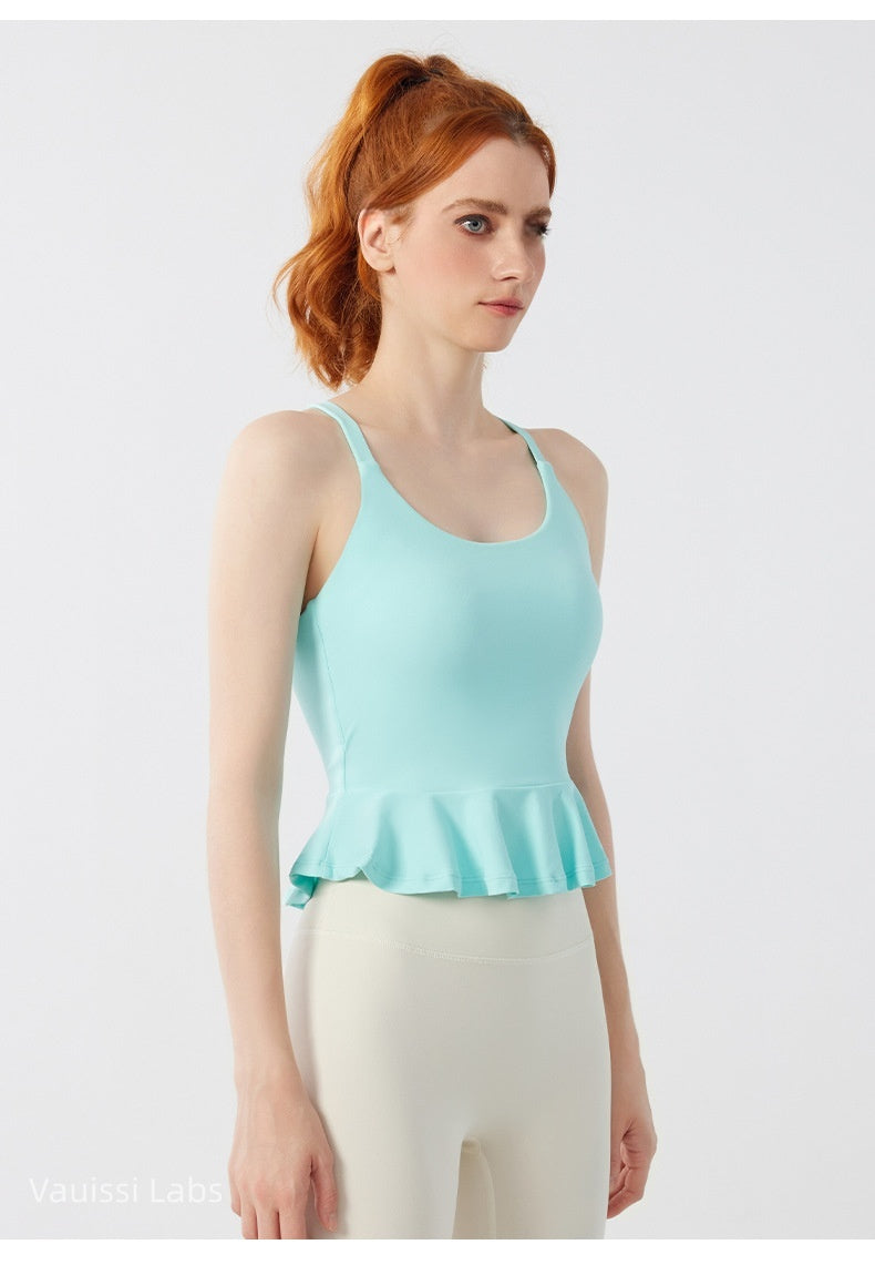【Vauissi Labs】cool girl fashion lady Yoga Top