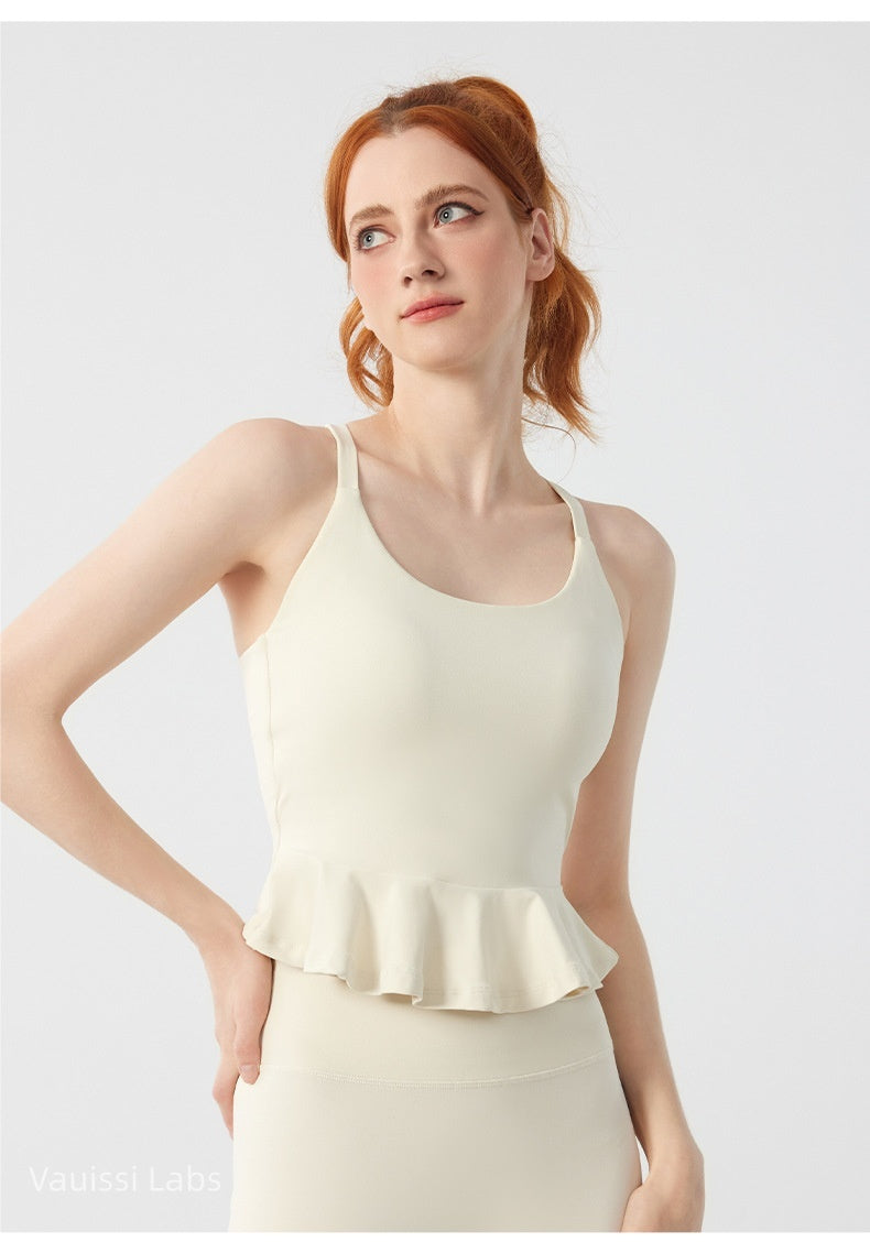 【Vauissi Labs】cool girl fashion lady Yoga Top
