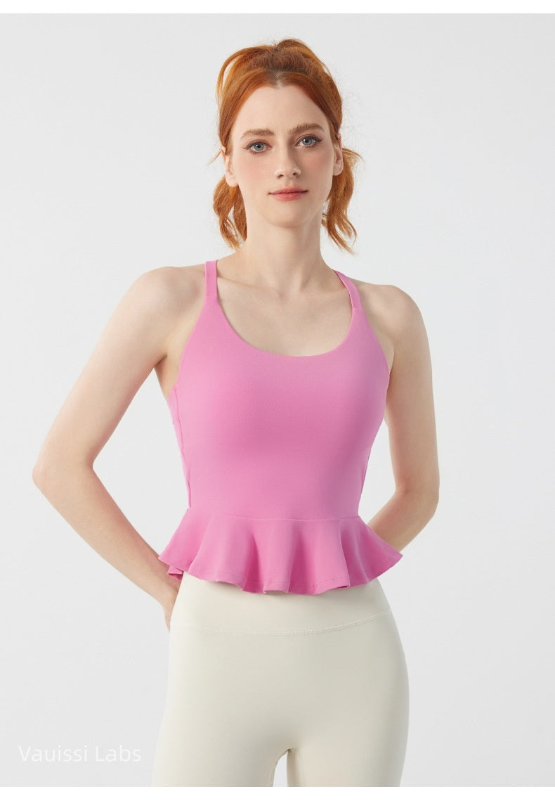 【Vauissi Labs】cool girl fashion lady Yoga Top