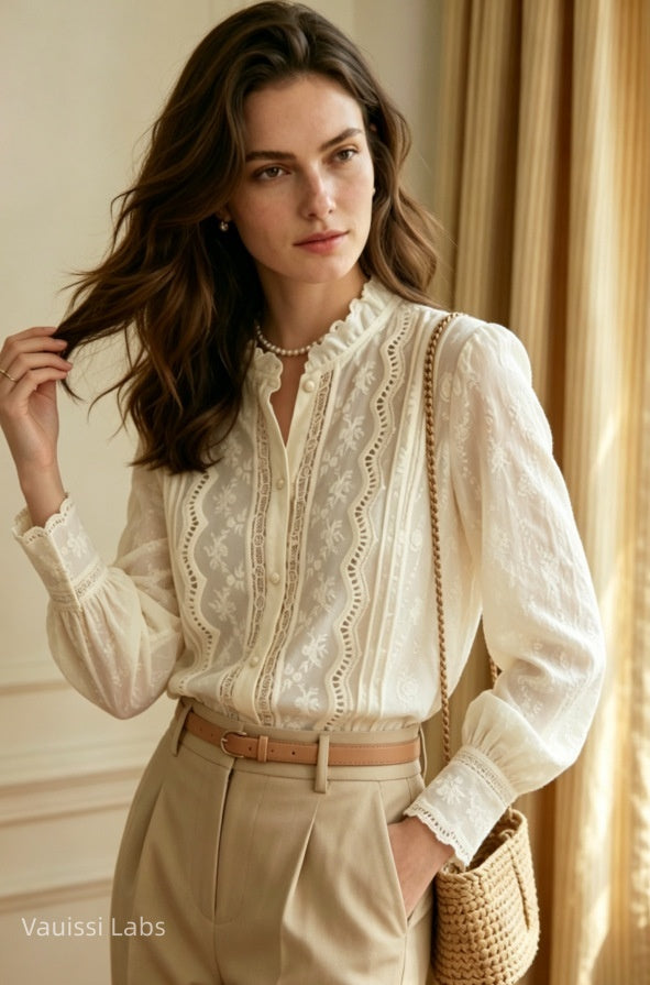Vauissi lace shirt