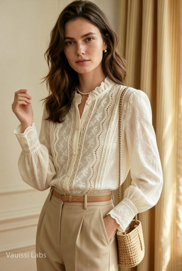 Vauissi lace shirt