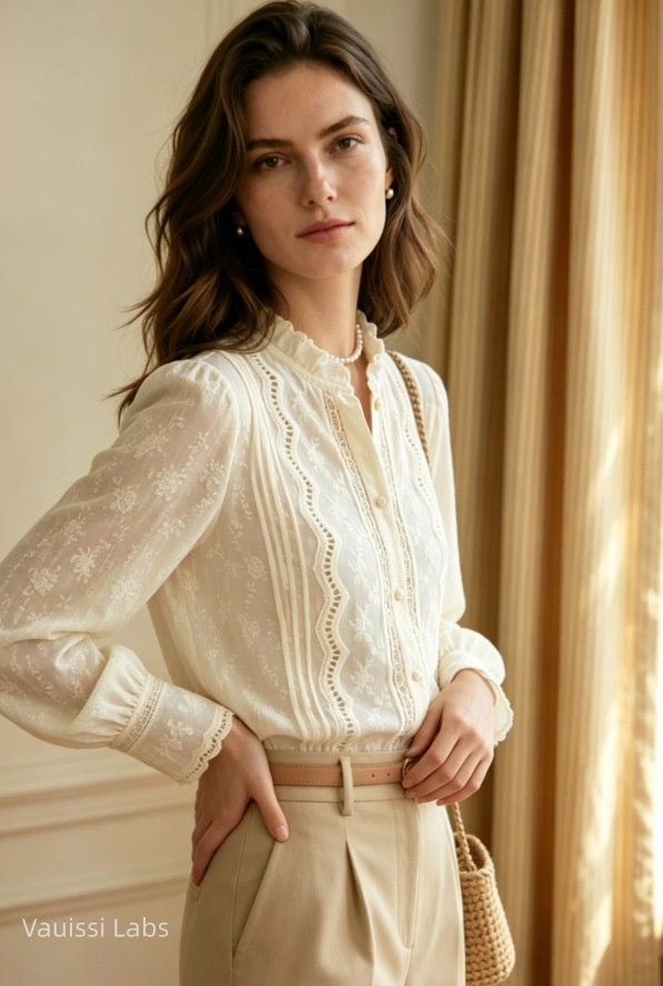 Vauissi lace shirt