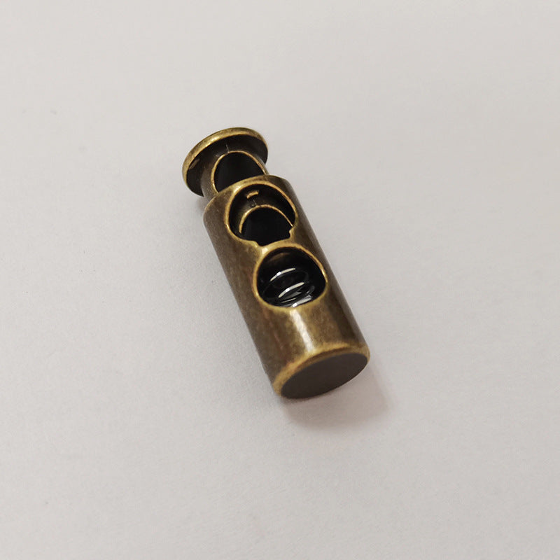 Vauissi Eco-friendly clothing metal rope buckle with non-slip spring clasp