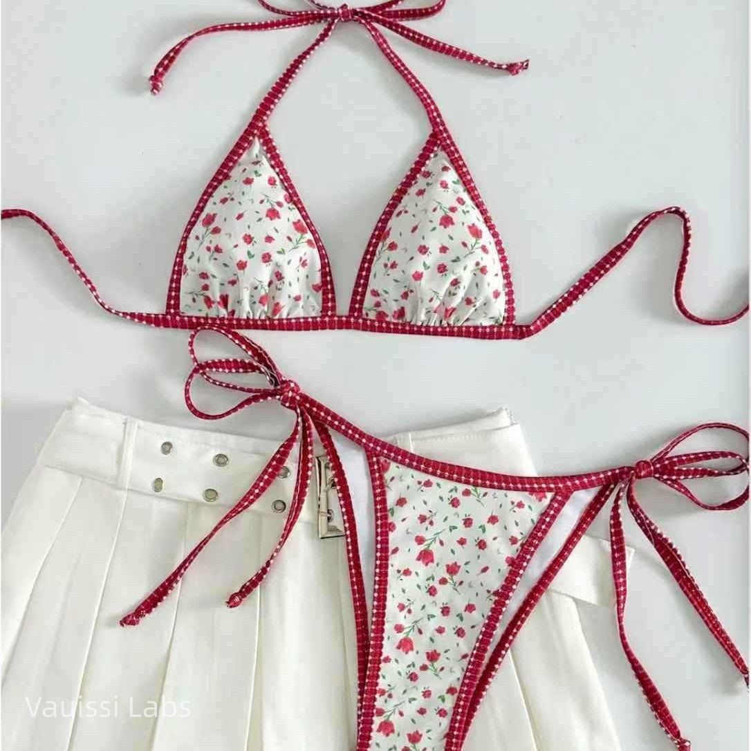 [Vauissi Labs] Cute Floral Bikini