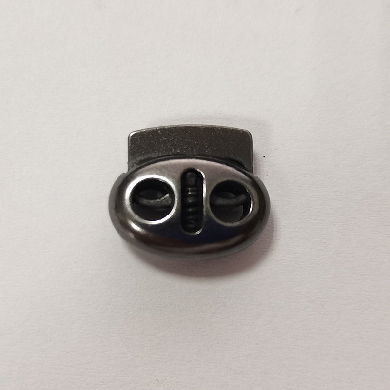 Vauissi Eco-friendly clothing metal rope buckle with non-slip spring clasp