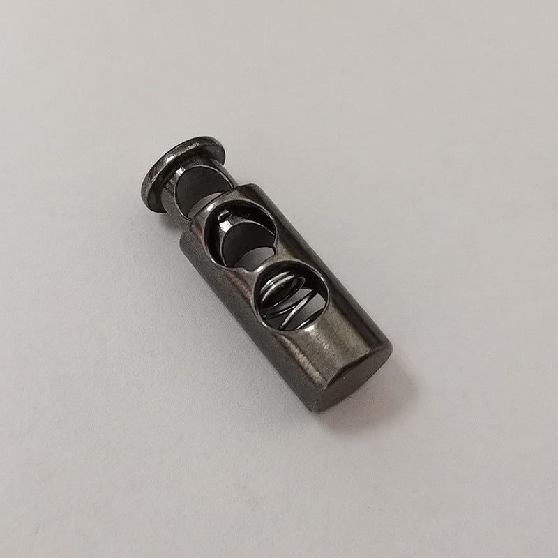 Vauissi Eco-friendly clothing metal rope buckle with non-slip spring clasp