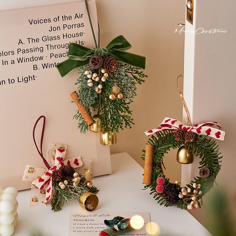 Vauissi Christmas bells wreaths ornaments decorations